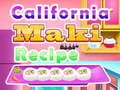 ゲームカリフォルニア巻きのレシピオンライン