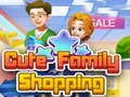ゲームかわいい家族のショッピングオンライン