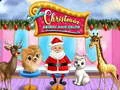 ゲームクリスマス動物メイクオーバーサロンオンライン