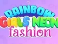 ゲームレインボーガールズのネオンファッションオンライン