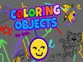 ゲーム子供のためのオブジェクト塗り絵オンライン