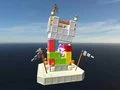 ゲーム城の破壊ブロックオンライン