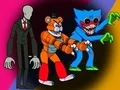 ゲームモンスターがアマングアスチームを攻撃！オンライン