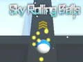 ゲーム空の転がるボールオンライン