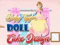 ゲームベイビーテイラードールケーキデザインオンライン