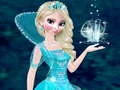ゲームアナと雪の女王エルサのドレスアップオンライン