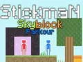 ゲームスティックマン スカイブロック パルクールオンライン