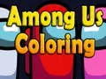 ゲームAmong Us 塗り絵オンライン