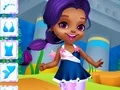 ゲーム人魚紙人形のドレスアップオンライン