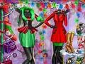 ゲームクリスマスショッピングウィンドウオンライン