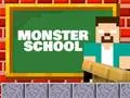 ゲームモンスター学校：ジェットコースターとパルクールオンライン