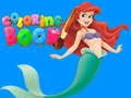 ゲームアリエル人魚の塗り絵オンライン