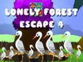 ゲーム孤独な森の脱出4オンライン