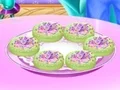 ゲームおいしいレインボードーナツ料理オンライン