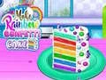 ゲームレインボーコンフェッティケーキを作るオンライン