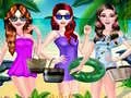 ゲームファッショナブルな女の子のビーチ水着オンライン