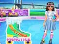 ゲーム親友とのスケート練習オンライン