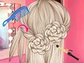 ゲーム花嫁の結婚式の髪型デザインオンライン