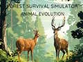 ゲームフォレストサバイバルシミュレーター：アニマルエボリューションオンライン