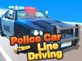 ゲーム警察車両のライン運転オンライン