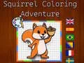 ゲームリスの塗り絵冒険オンライン