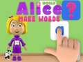 ゲームアリスの世界: 単語を作るオンライン