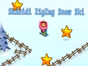 ゲームスキビディジグザグ雪スキーオンライン