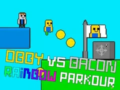 ゲームオビー対ベーコンレインボーパルクールオンライン