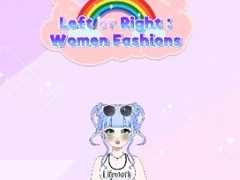 ゲーム左または右：女性のファッションオンライン