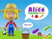 ゲームアリスの野菜名前の世界オンライン