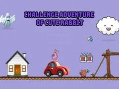 ゲームかわいいウサギの挑戦アドベンチャーオンライン