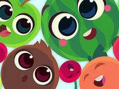 ゲーム面白いフルーツ：合体してスイカを集めようオンライン