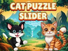 ゲーム猫パズルスライダーオンライン