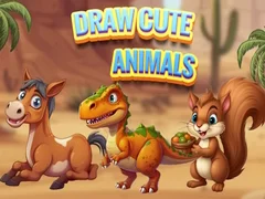ゲームかわいい動物を描こうオンライン
