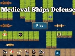 ゲーム中世の船の防衛オンライン