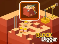 ゲームブロック掘りオンライン