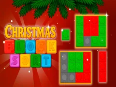 ゲームクリスマスブロックの並べ替えオンライン