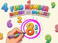 ゲームFind Number Biggest and Smallestオンライン