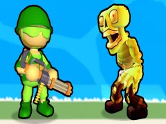 ゲームスティックマンゾンビの破壊オンライン