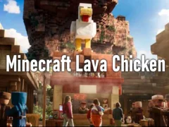 ゲームMinecraft Lava Chickenオンライン