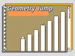ゲームGeometryjumpオンライン