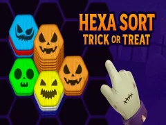ゲームヘキサはトリックまたはトリートをソートしますオンライン