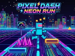 ゲームPixel Dash Neon Runオンライン