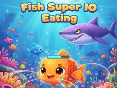 ゲーム魚のスーパーIOを食べるオンライン
