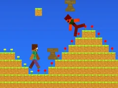 ゲームNoob vs Pro But Anvil Rain Minecraftオンライン