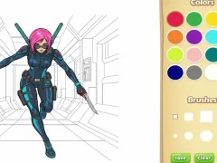 ゲーム子供のための邪悪な塗り絵オンライン