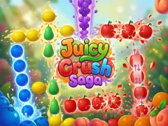 ゲームjuicy crush sagaオンライン