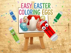 ゲームEasy Easter Coloring Eggsオンライン