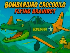 ゲームBombardiro Crocodilo Flying Brainrotオンライン