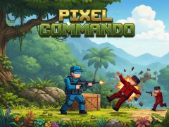ゲームPixel Commandoオンライン